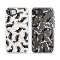 Border Collie Pattern Watercolour