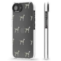 Motif de chien dalmatien