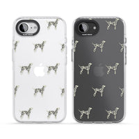 Motif de chien dalmatien
