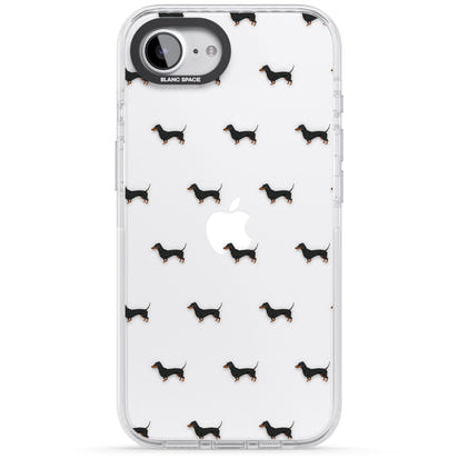 Dachshund Pattern Clear