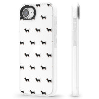 Dachshund Pattern Clear