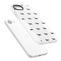 Dachshund Pattern Clear