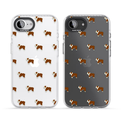 Motif bouledogue clair
