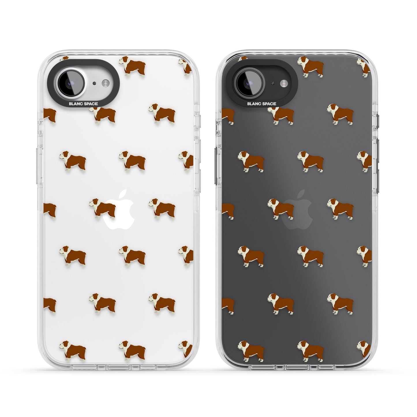 Motif bouledogue clair