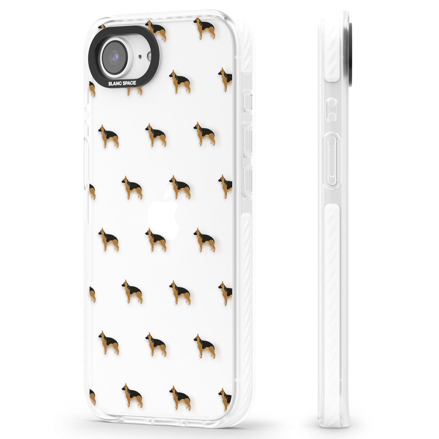 German Shepherd Pattern Clear