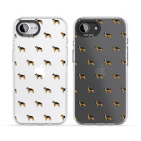 German Shepherd Pattern Clear
