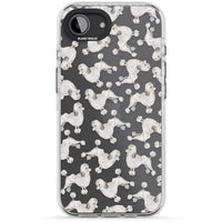 Pudel-Aquarellmuster