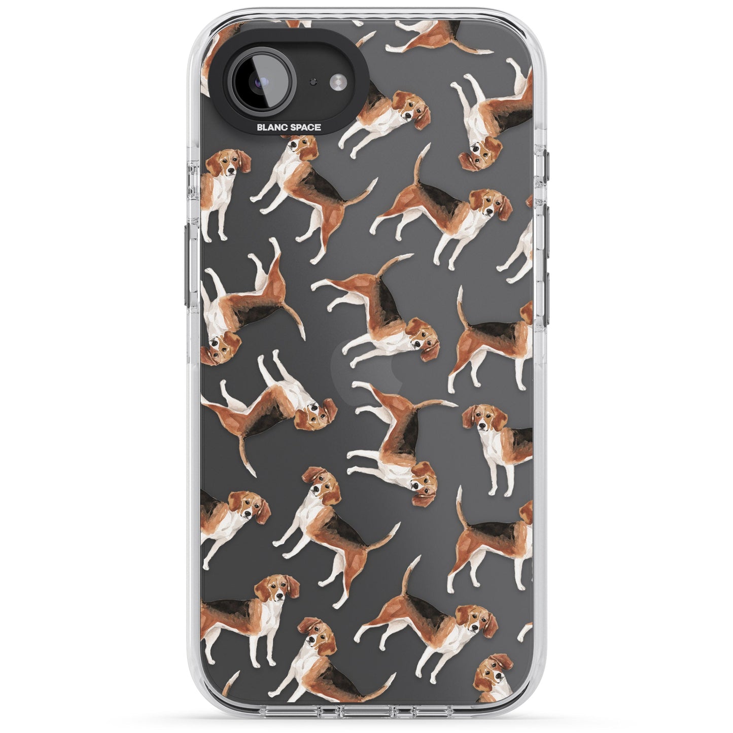 Beagle Watercolor Pattern