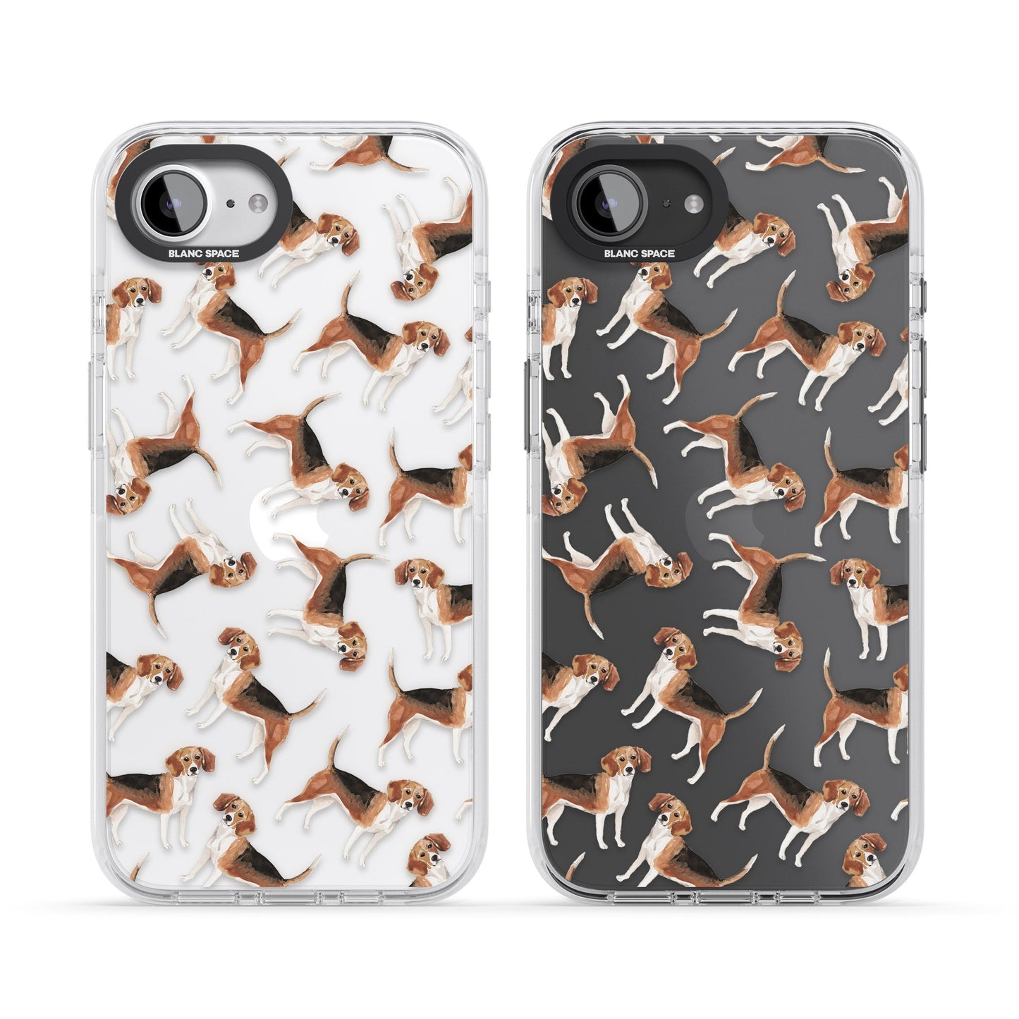 Beagle Watercolor Pattern