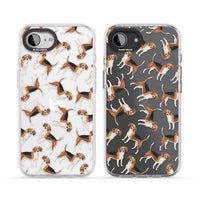 Beagle Watercolor Pattern