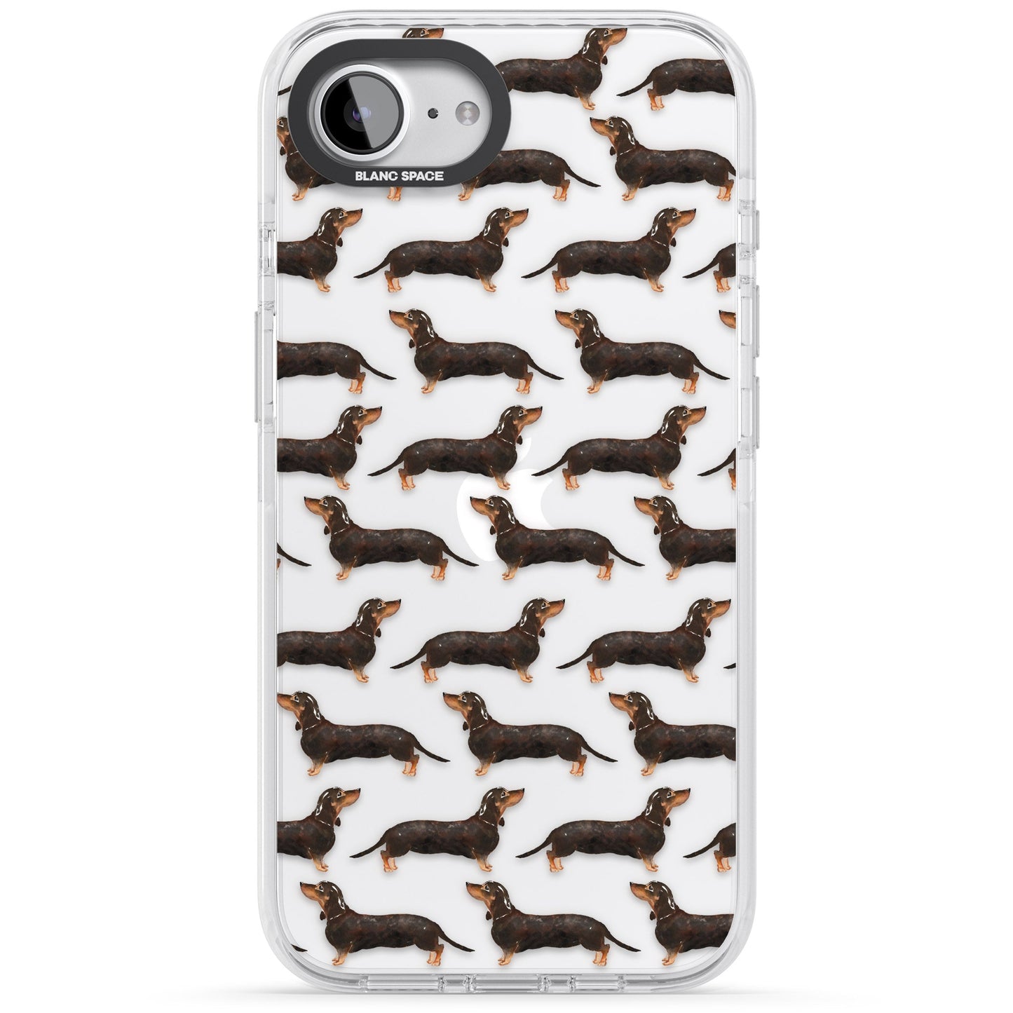 Dachshund Pattern Black Tan