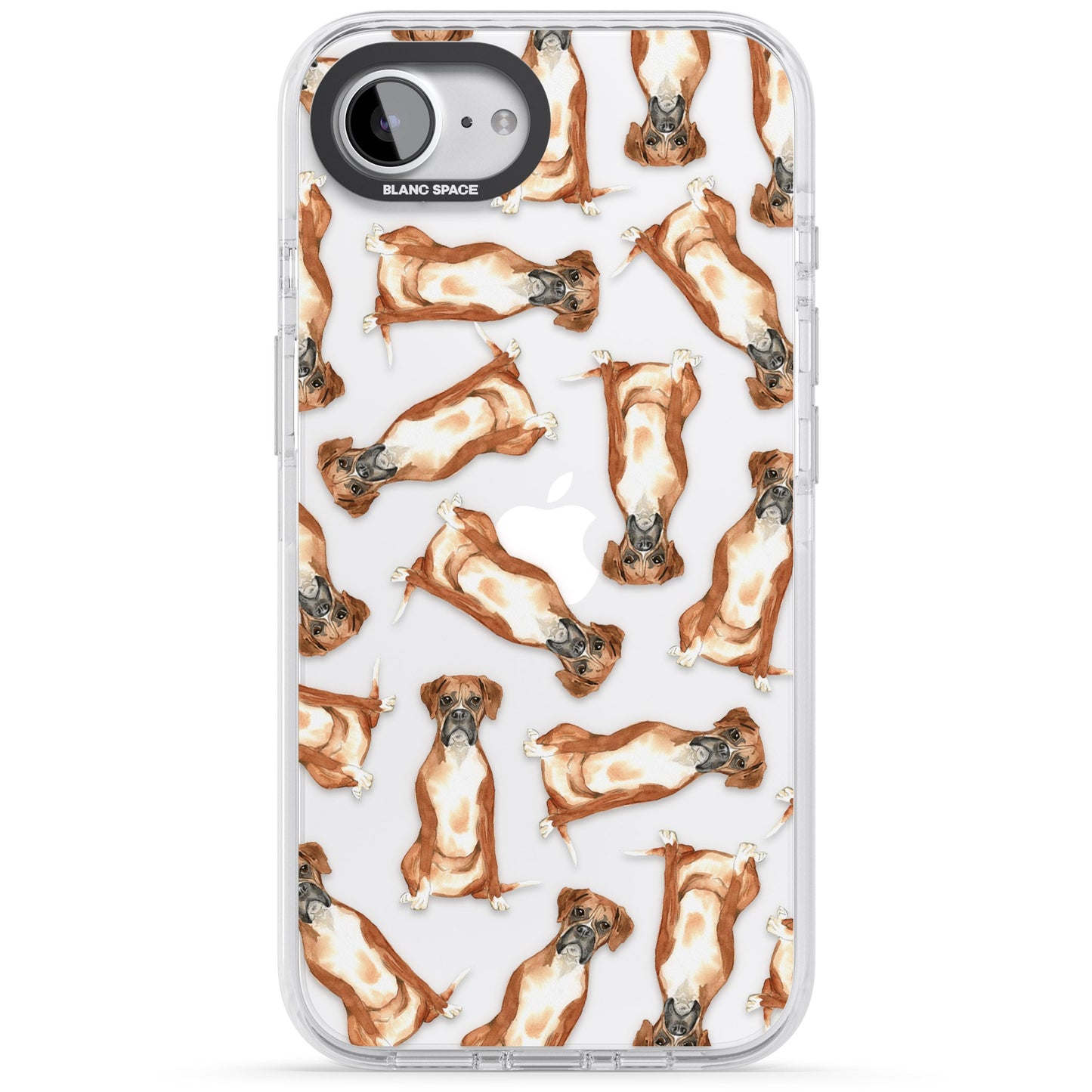 Boxer-Aquarell-Hundemuster