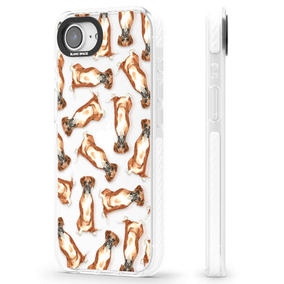 Boxer-Aquarell-Hundemuster