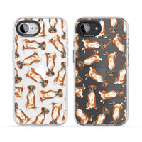 Boxer-Aquarell-Hundemuster