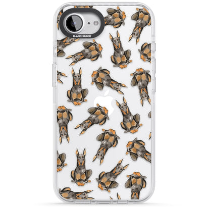 Doberman Watercolor Dog