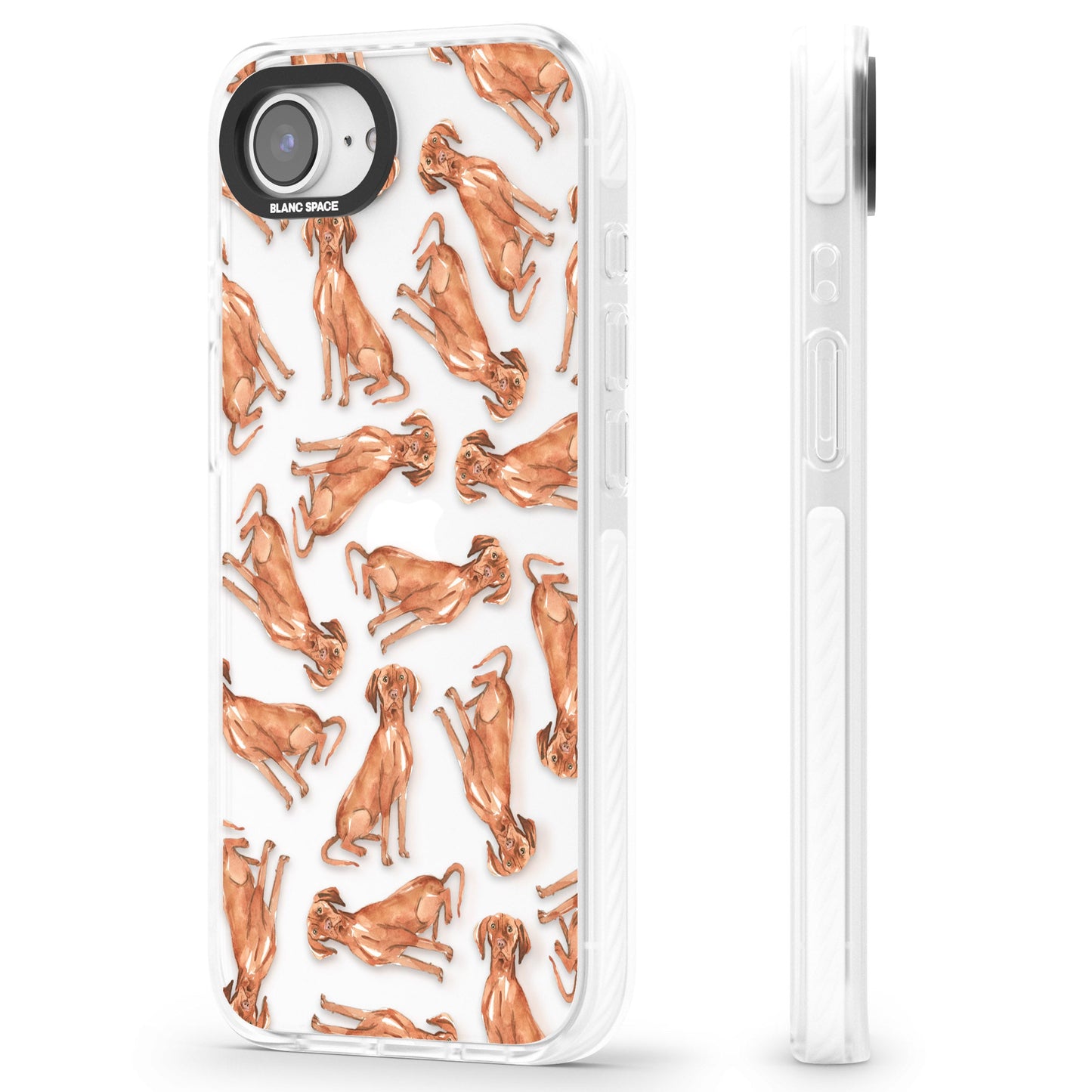 Hungarian Vizsla Watercolor Pattern