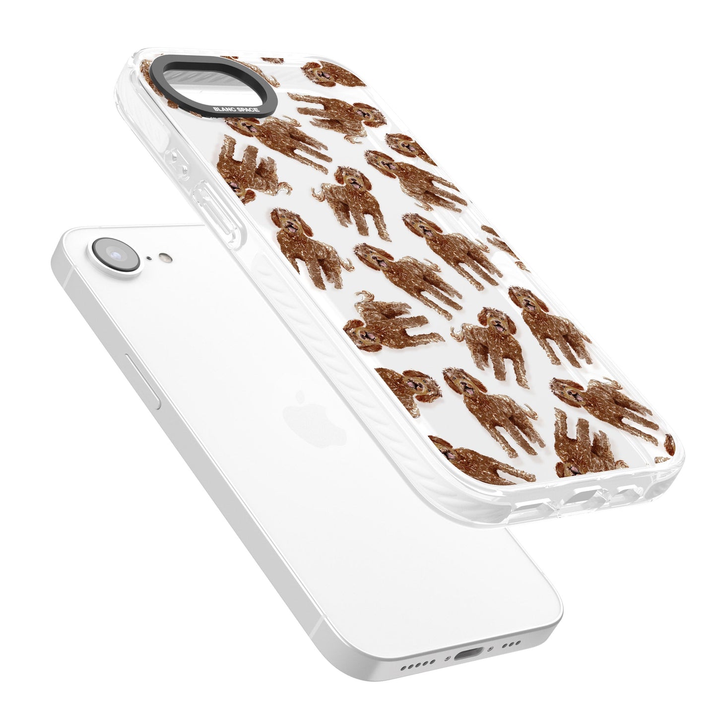 Labradoodle Brown Pattern