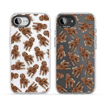 Labradoodle Brown Pattern