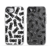 Black Cockapoo Watercolor