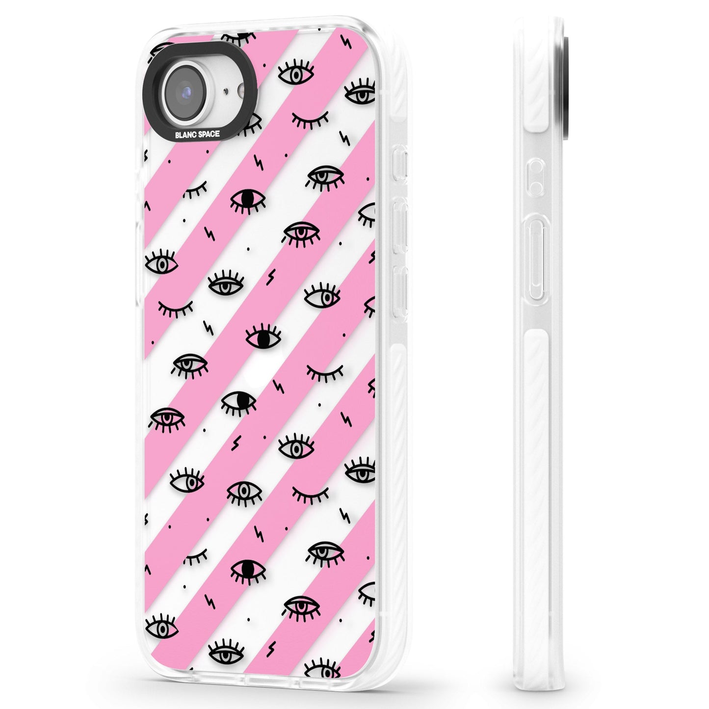 Pink Stripe Eyes