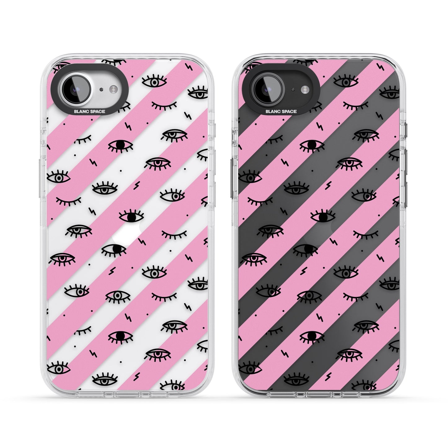Pink Stripe Eyes