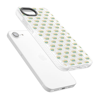 Motif des yeux qui pleurent