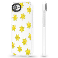 Daffodils Transparent Pattern