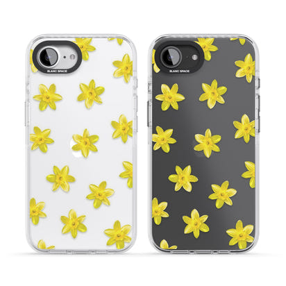 Daffodils Transparent Pattern