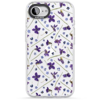 Pressed Violet Flower