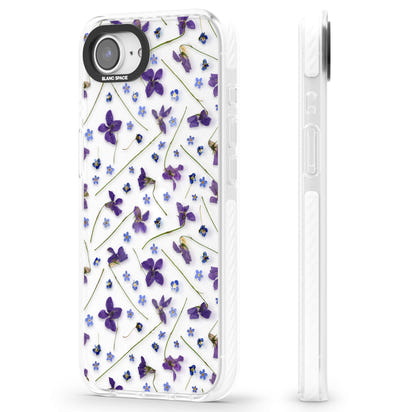 Pressed Violet Flower