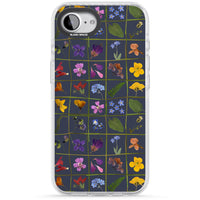 Grille de fleurs sauvages