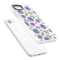 Purple Dahlias Floral