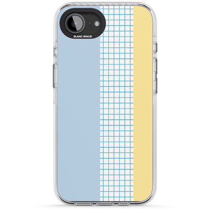 Abstract Grid Blue & Yellow
