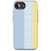 Abstract Grid Blue & Yellow