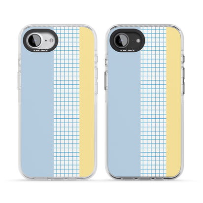 Abstract Grid Blue & Yellow
