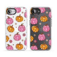 Motif de citrouilles Fleurs et Étoiles