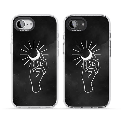 Hand Holding Celestial Moon