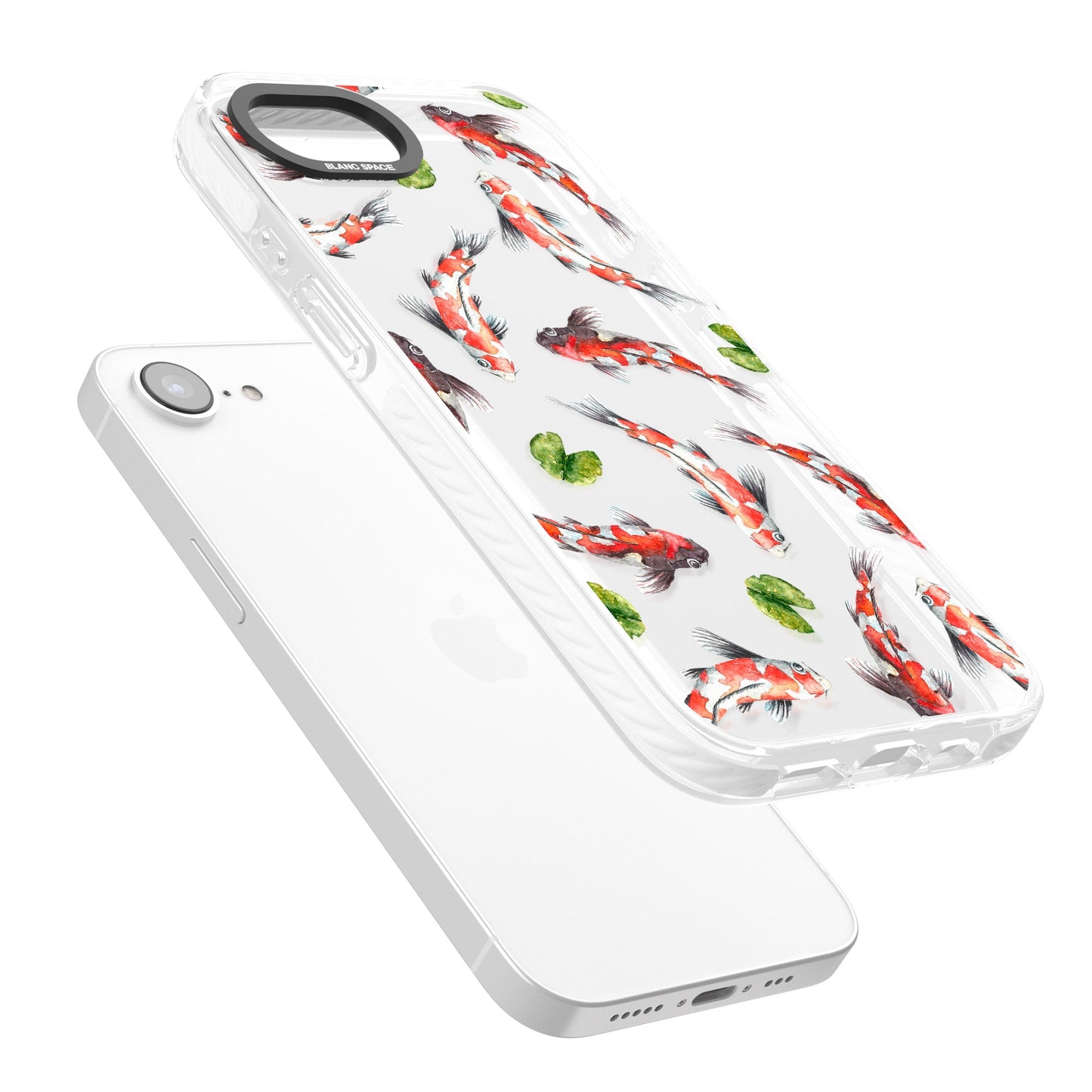 Aquarelle de poissons koi