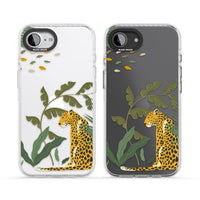 Grand motif de chat de la jungle