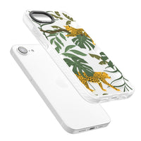 Motif chat de la jungle