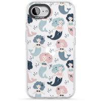 Pastellfarbene Meerjungfrauen