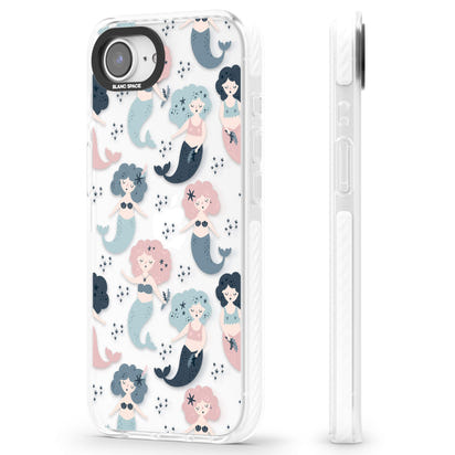 Pastellfarbene Meerjungfrauen