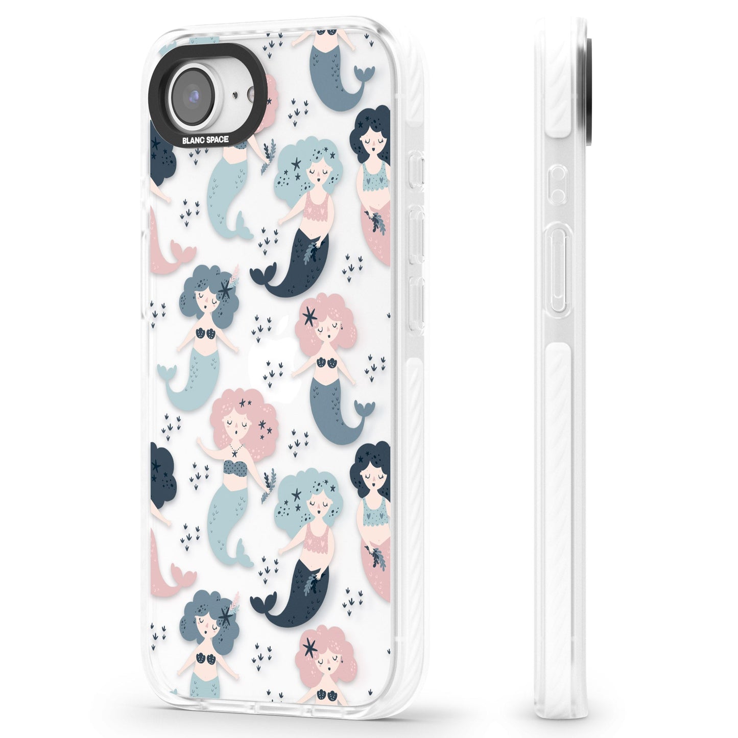 Pastellfarbene Meerjungfrauen