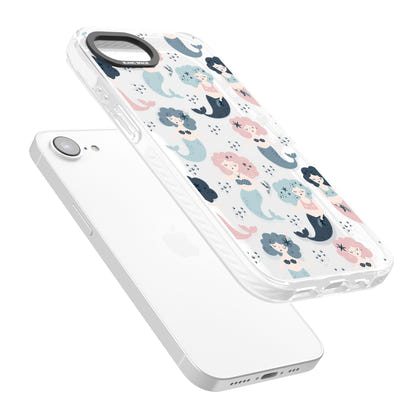 Pastellfarbene Meerjungfrauen