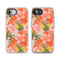 Hawaiian Flowers Abstract Pattern