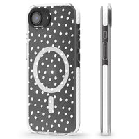 Messy White Dot Pattern