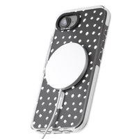 Messy White Dot Pattern