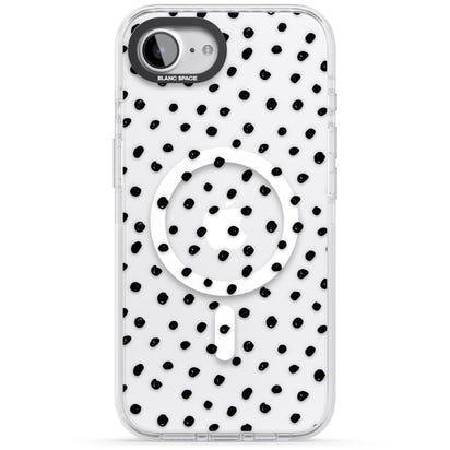 Messy Black Dot Pattern