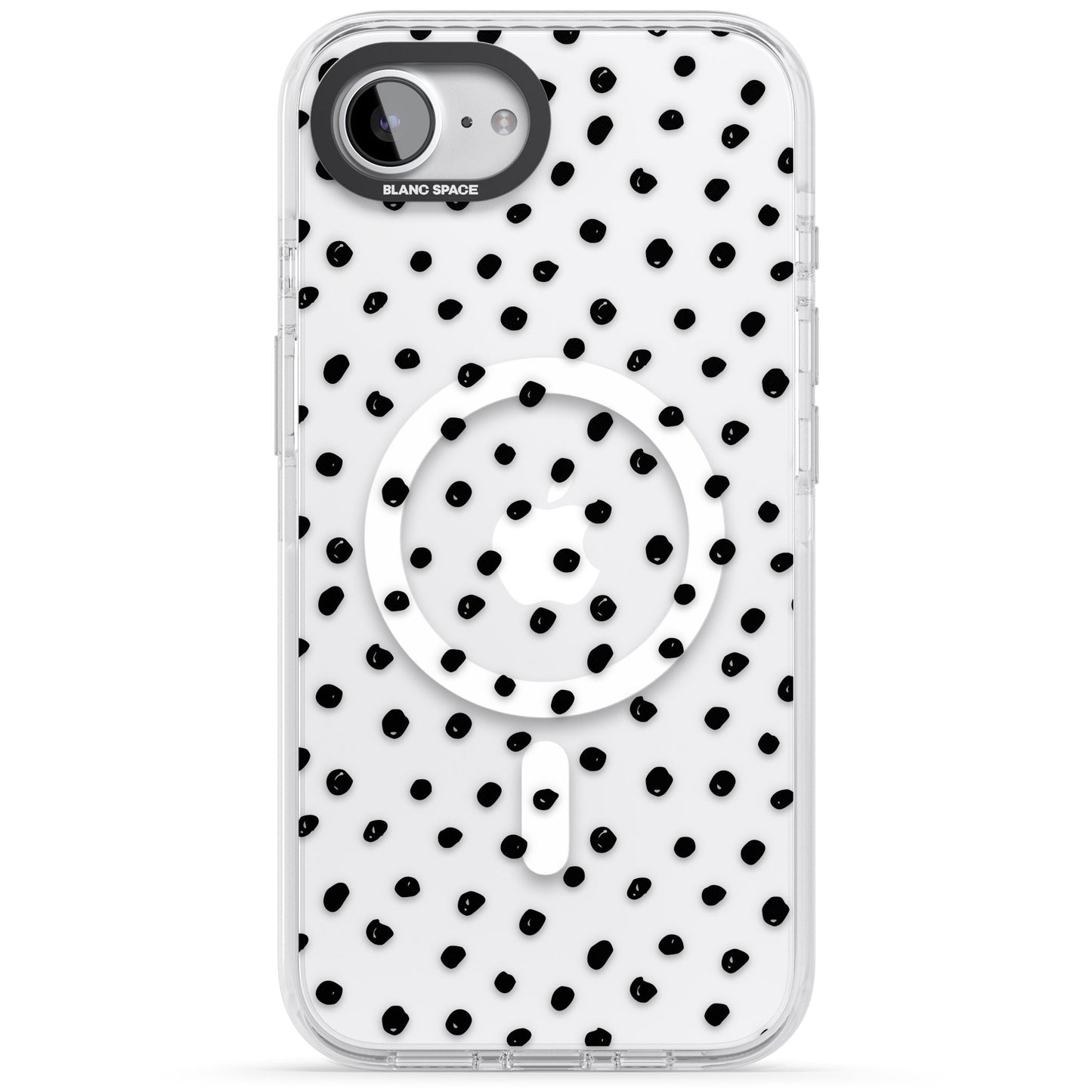 Messy Black Dot Pattern