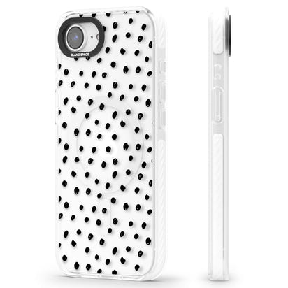 Messy Black Dot Pattern